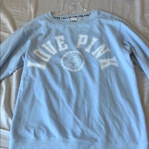 baby blue VS PINK sweatshirt